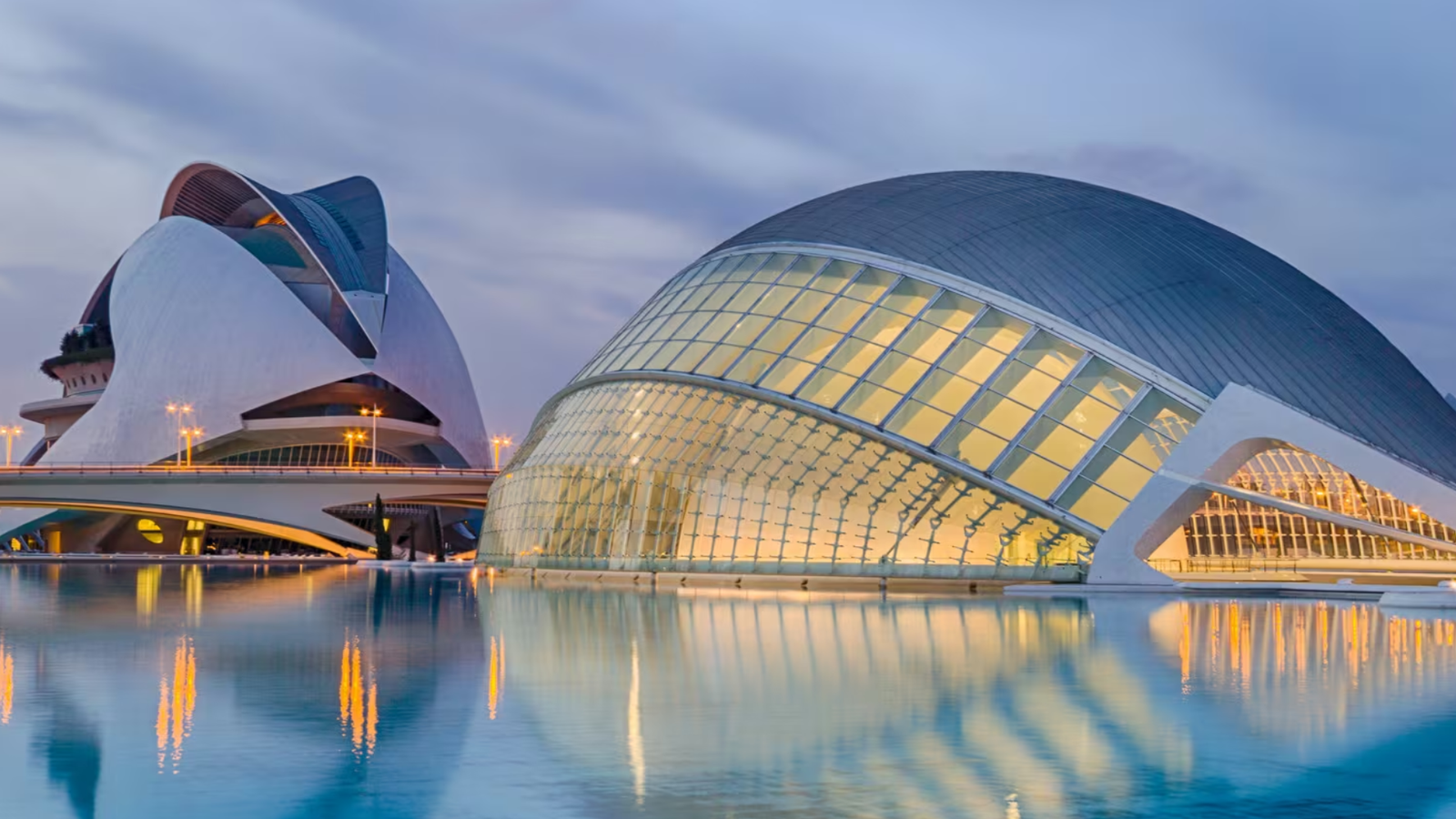 City of Arts and Sciences and the Beach