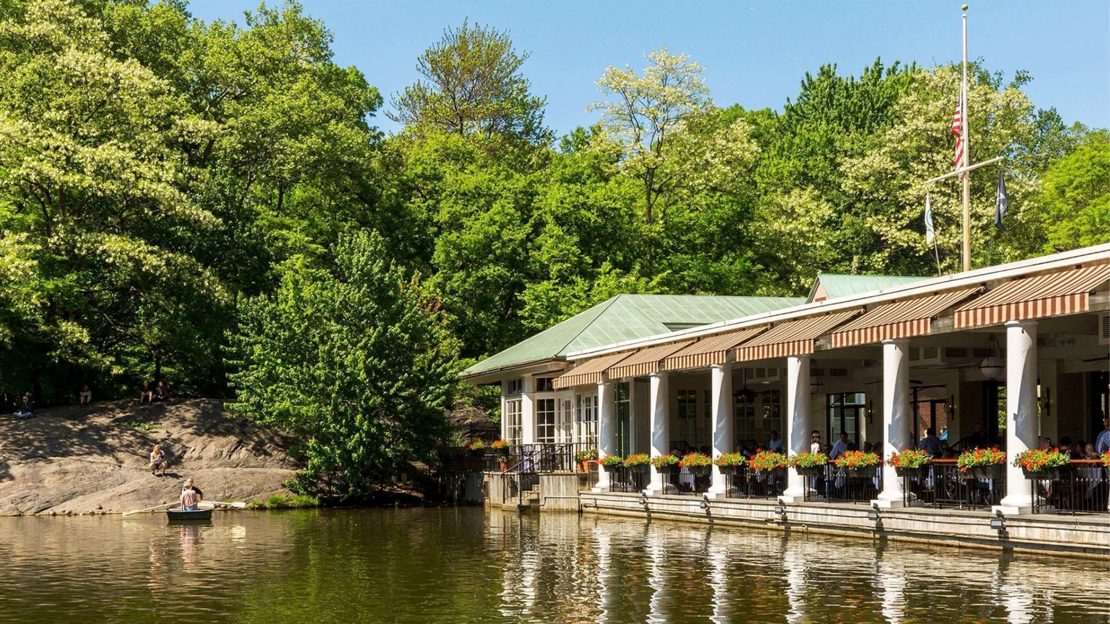 The Lake and Loeb Boathouse