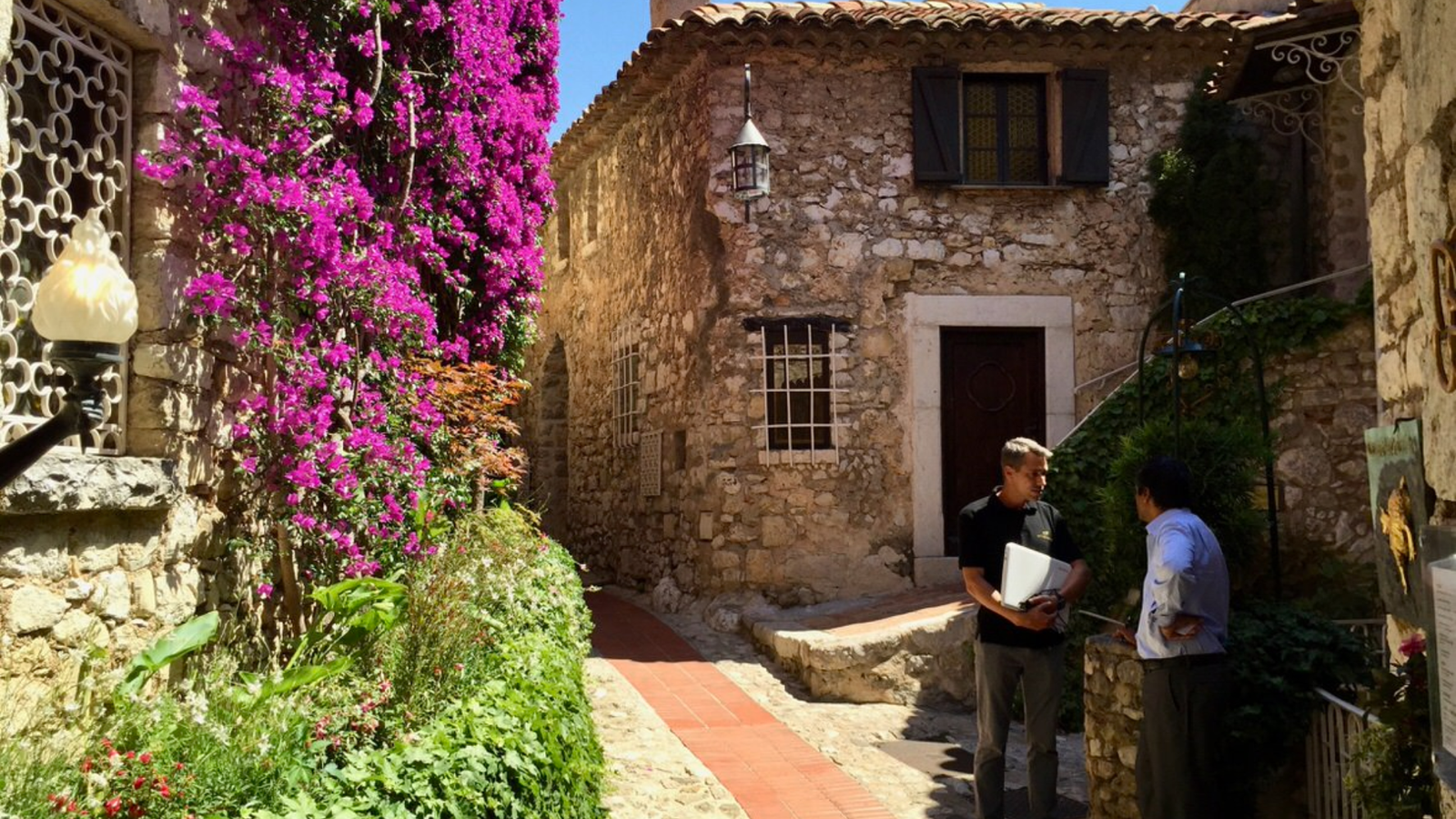 Wander Through the Medieval Village Streets