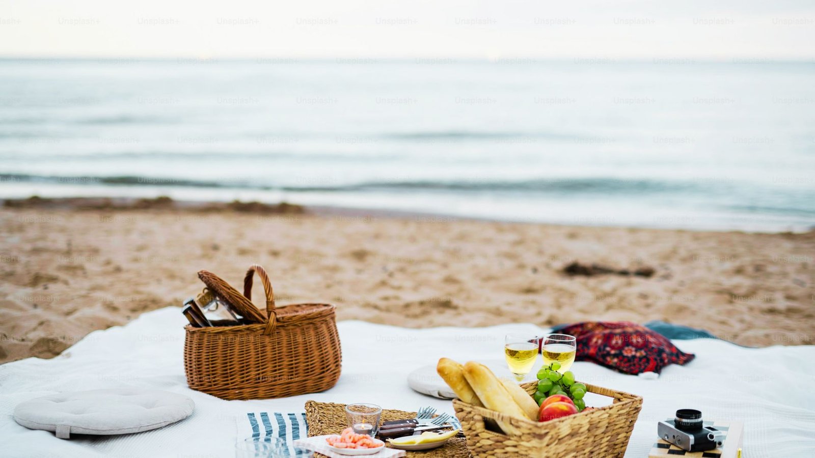 Beach Relaxation and Picnicking