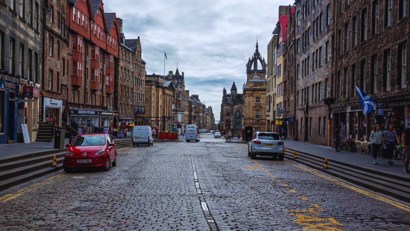 Sample Map for This 2-Day Edinburgh Itinerary