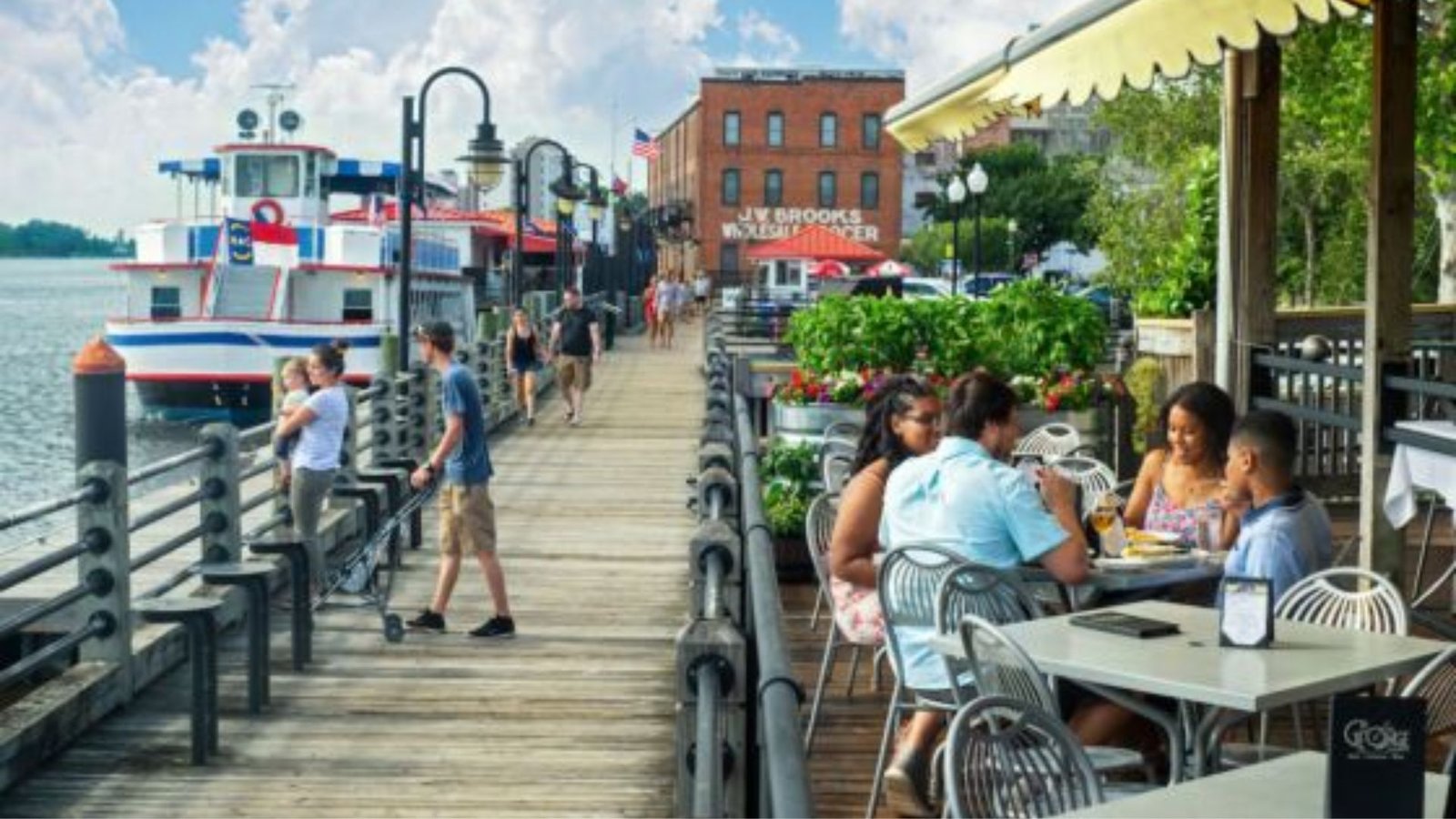 Enjoy Waterfront Dining