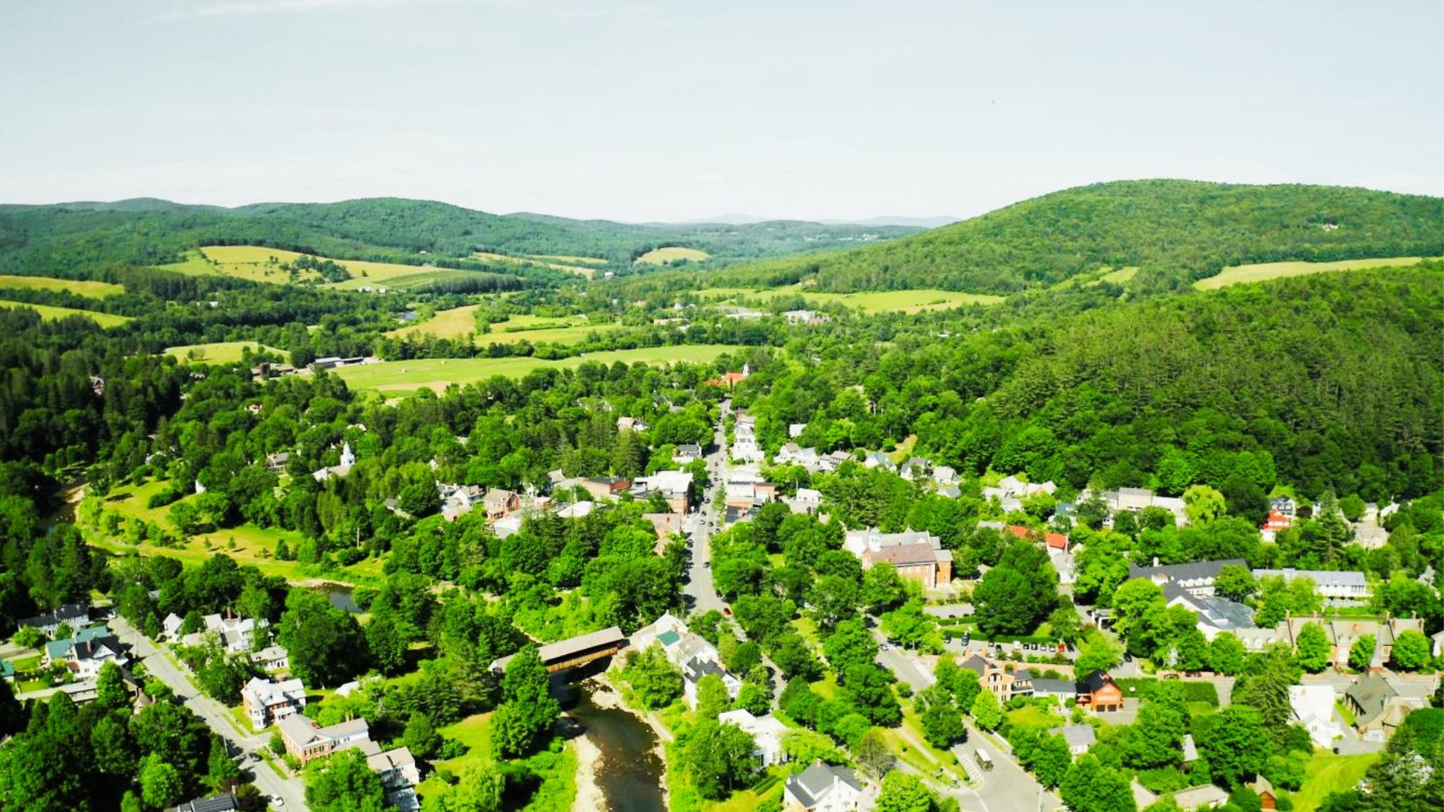 Green Mountains and Woodstock, Vermont