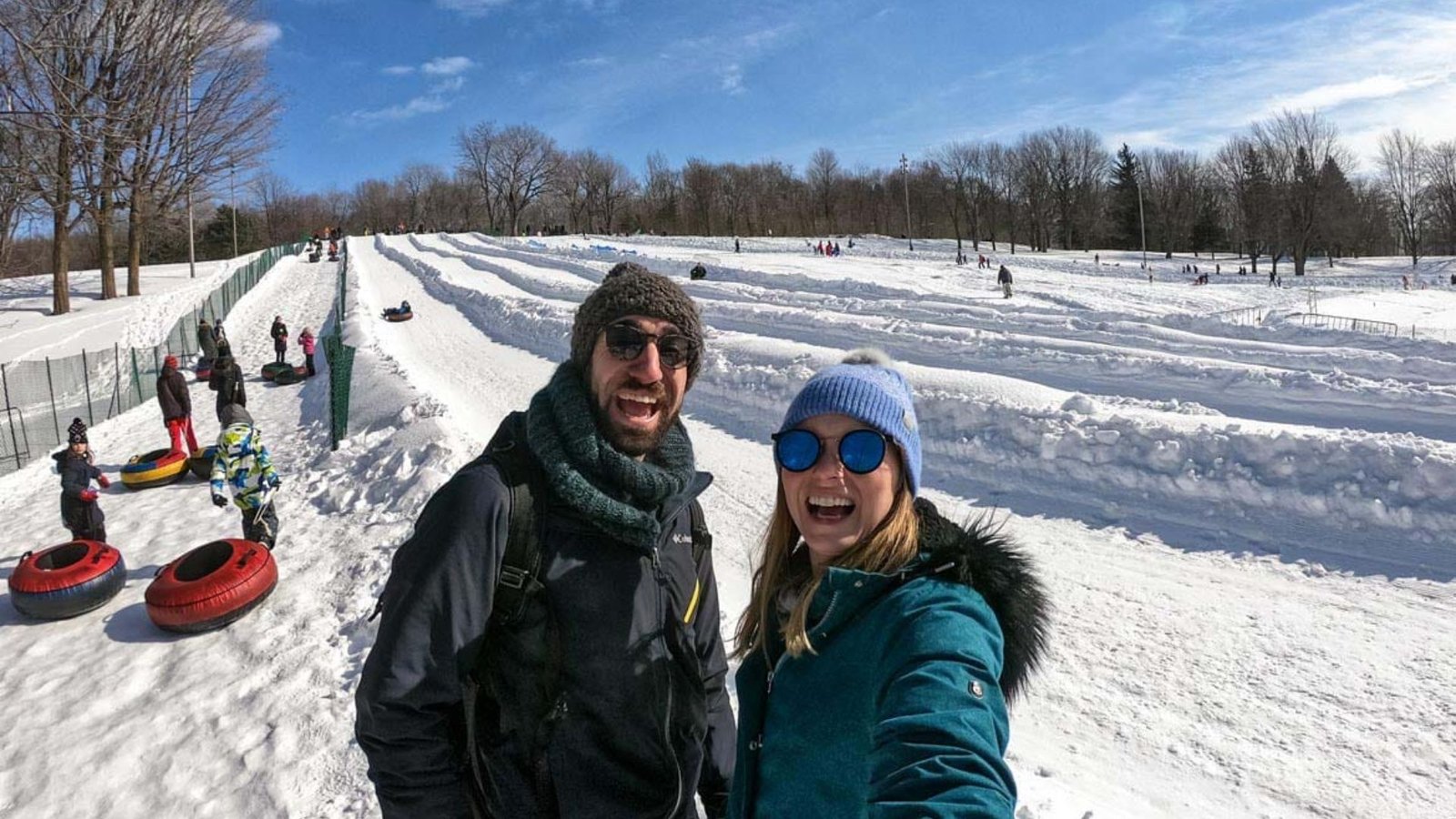 Play in the Snow at Mount Royal Park