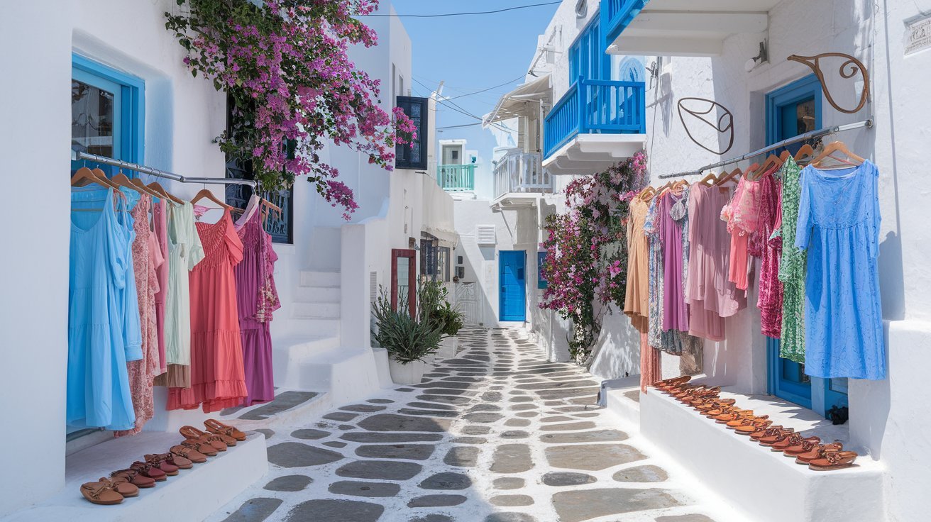 3. Go Shopping in Mykonos